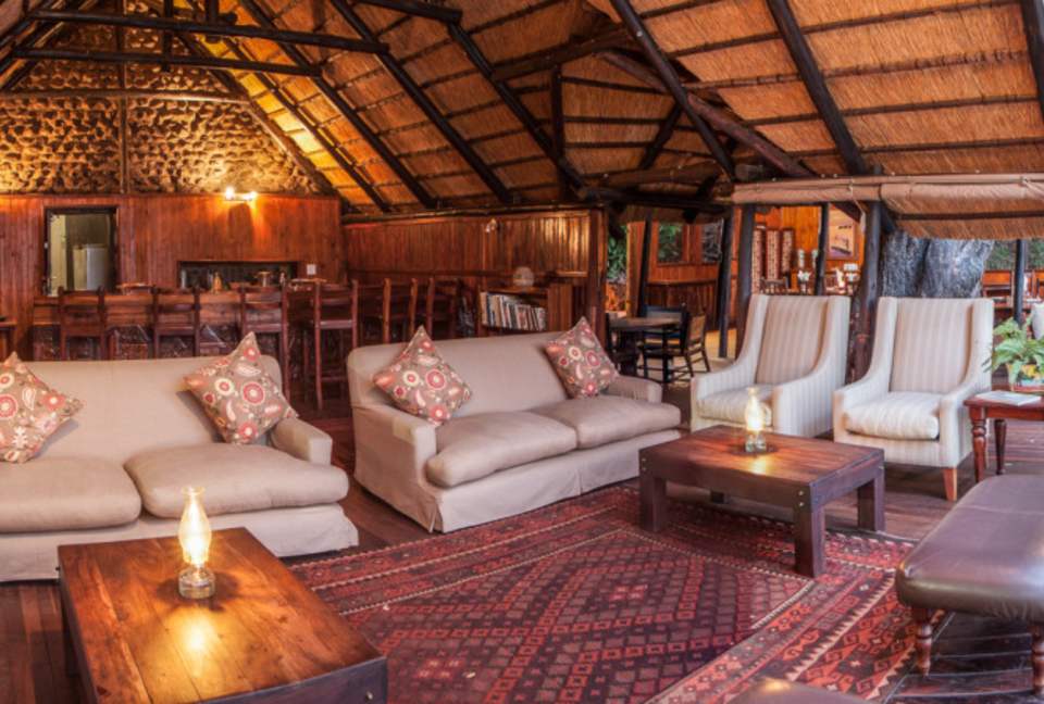 A Meru Safari Tent at the Ichingo River Lodge - Eastern Caprivi, Namibia
