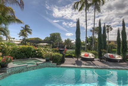 Waterfront Villa with Dock Near South Beach - Miami, Florida