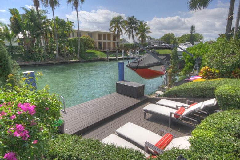 Waterfront Villa with Dock Near South Beach - Miami, Florida