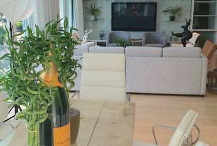 Waterfront Villa with Dock Near South Beach - Miami, Florida