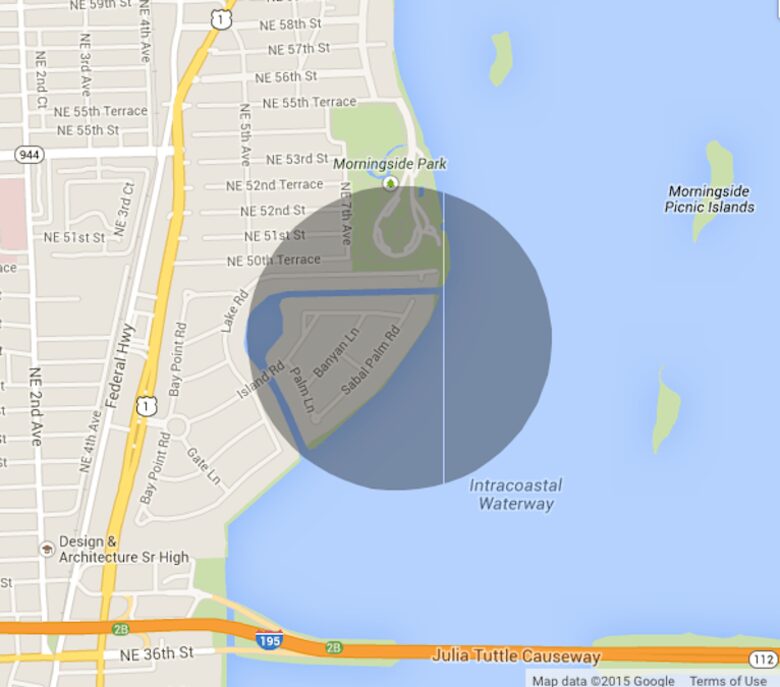 Waterfront Villa with Dock Near South Beach - Miami, Florida