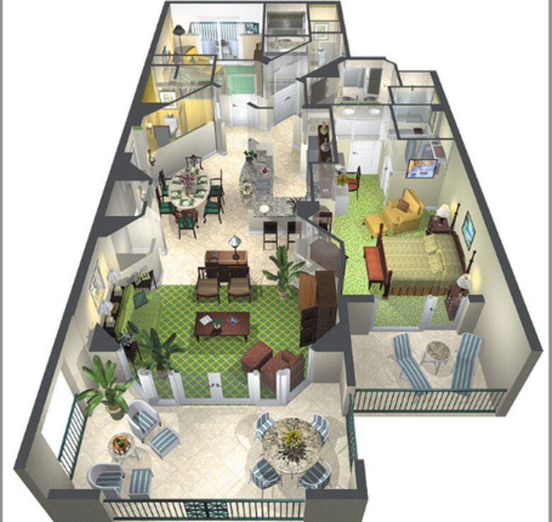 The Ritz-Carlton Club, St. Thomas - Non-Allocated - 2 Bedroom - St. Thomas, Virgin Islands, U.S.