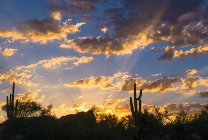 Troon Monument Course at 9th Green - Scottsdale, Arizona