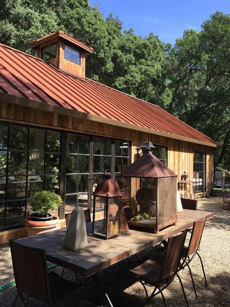 Modern Barn with Vineyard Views - St. Helena, California