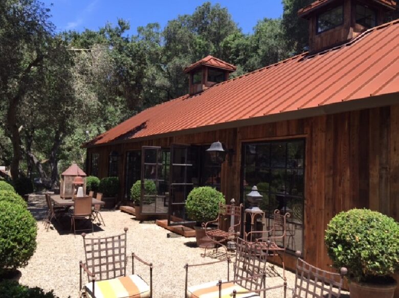 Modern Barn with Vineyard Views - St. Helena, California